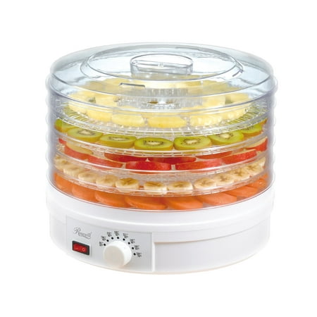 Rosewill Countertop Portable Electric Food Fruit Dehydrator Machine with Adjustable Thermostat, BPA-Free, 5-Tray, (Best Food Dehydrator Australia)