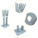 thumbnail image 4 of Protector de platos NQ 2 piezas acero inoxidable estante de almacenamiento telescópico multifuncional, 4 of 5