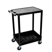Offex STC21 Flat Top and Tub Bottom Shelf Cart