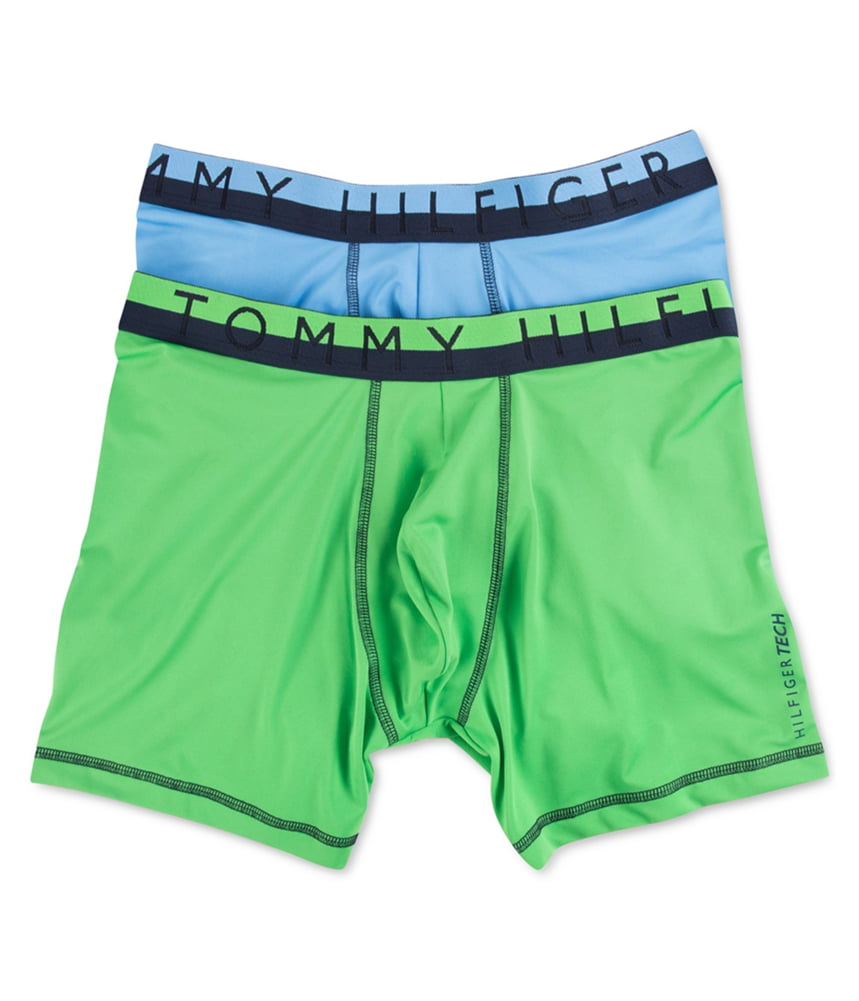 Tommy Hilfiger - Tommy Hilfiger Mens 2-Pack Tech Underwear Boxer Briefs ...