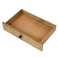 thumbnail image 3 of Shoe Storage Bench with Cushion Double Seat, Shoe Rack Bench with Drawer, Home Decor Storage Stool for Entryway, Mudroom, Foyer and Bedroom (Old Pine), 3 of 9