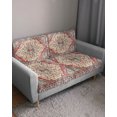 thumbnail image 3 of Vintage Boho Couch Cushion Covers Stretch, Washable Sofa Seat Covers Individual Seat Cushion Sofa Slipcovers Modern Geometric Aesthetics Abstract Art Couch Cover Furniture Protector L-1PCS, 3 of 7