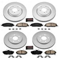 thumbnail image 2 of PowerStop Front and Rear Geomet Coated Brake Rotor and Pad Kit Fits: FORD Select Models CRK5943, 2 of 5