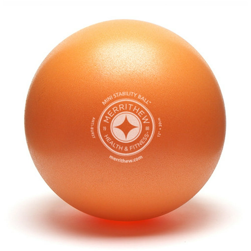STOTT PILATES Mini Stability Ball Orange Large 12 Inch 30 Cm 