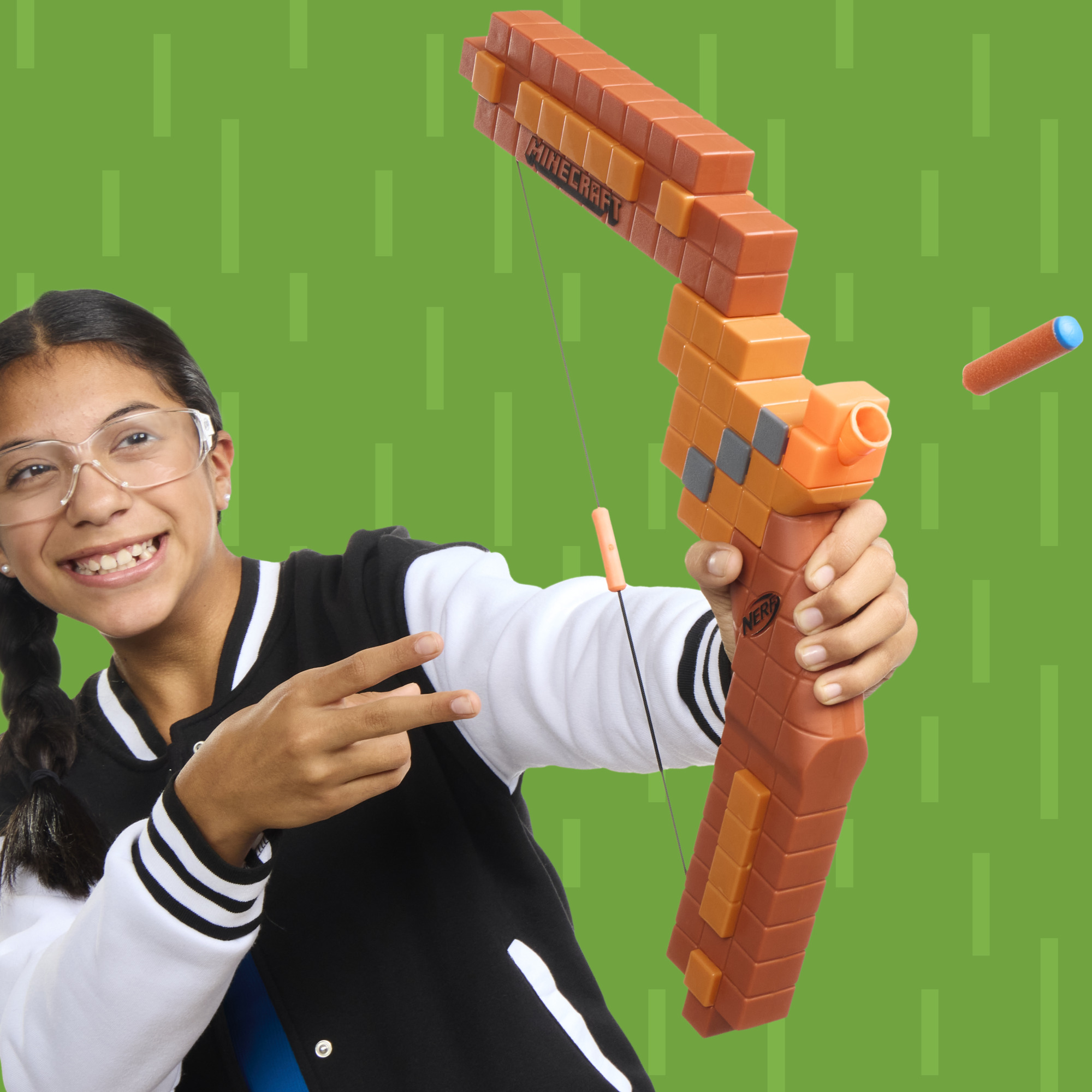 Nerf Minecraft Bow Dart Blaster with 8 Darts photo 8