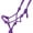 Purple, variant on Tough 1 Miniature Poly Rope Tied Halter, Purple, Small