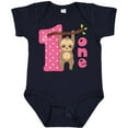 thumbnail image 3 of Inktastic Pink Sloth 1st Birthday Girls Baby Bodysuit, 3 of 5