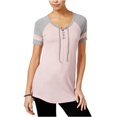 thumbnail image 1 of Camiseta básica de hockey con cordones Ultra Flirt para mujer rosa grande, 1 of 2