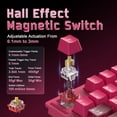 thumbnail image 4 of Teclado Gamer Inalámbrico YUNZII RT75 PRO Hall Effect Rosa, 4 of 9
