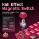 thumbnail image 4 of Teclado Gamer Inalámbrico YUNZII RT75 PRO Hall Effect Rosa, 4 of 9