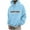 Light Blue, variant on Men's and Woman's Printted Long Sleeve Hooded Sweatshirt T-Shirt Blouse Oversized Hoodies Sweatshirts Fall Fashion Pullover Sweaters Winter Hooded Graphic Hoodies Lightweight Pullover
