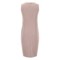 thumbnail image 3 of IROINNID Deals Cocktail Dress for Women Homecoming Party Holiday Summer Sleeveless Sexy Long Dress Cocktail Dress,Beige, 3 of 5
