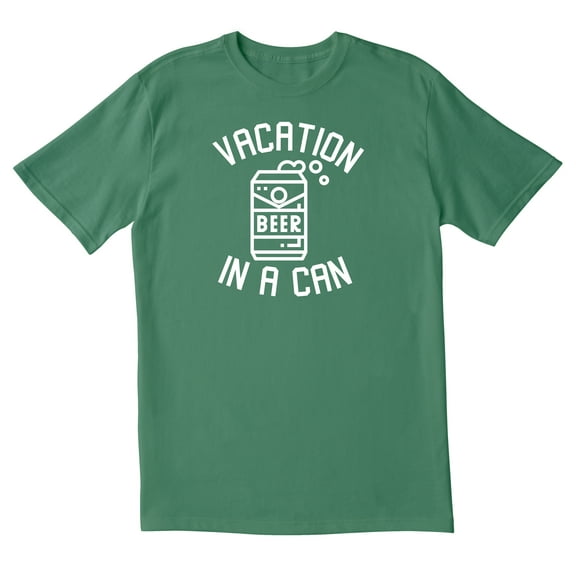 TotallyTorn Vacation In A Can Novelty Sarcastic Funny Mens Graphic T Shirts