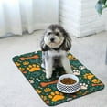 thumbnail image 6 of Dog Food Mats for Floors Waterproof, Dog Cat Water Bowl Mats Pet Feeding Absorbent Mat Dog Cat Pet Placemats for Food and Water Bone 12 * 20 inch, 6 of 6