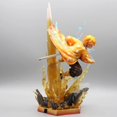 thumbnail image 3 of 31cm Agatsuma Zenitsu Demon Slayer Anime Figure Agatsuma Zenitsu Akaza Anime Action Figurine Model Collection Toy For Boy Gift, 3 of 5
