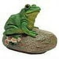 thumbnail image 2 of Design Toscano Thurston, the Frog, Garden Rock Sitting Toad Statue, 2 of 2