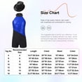 thumbnail image 7 of TiaoBug Kids Girls Sequin Jazz Dance Outfit Sleeveless Short Biketard Gymnastics Leotard with Sequin Hat Hot Pink&Black 14, 7 of 7