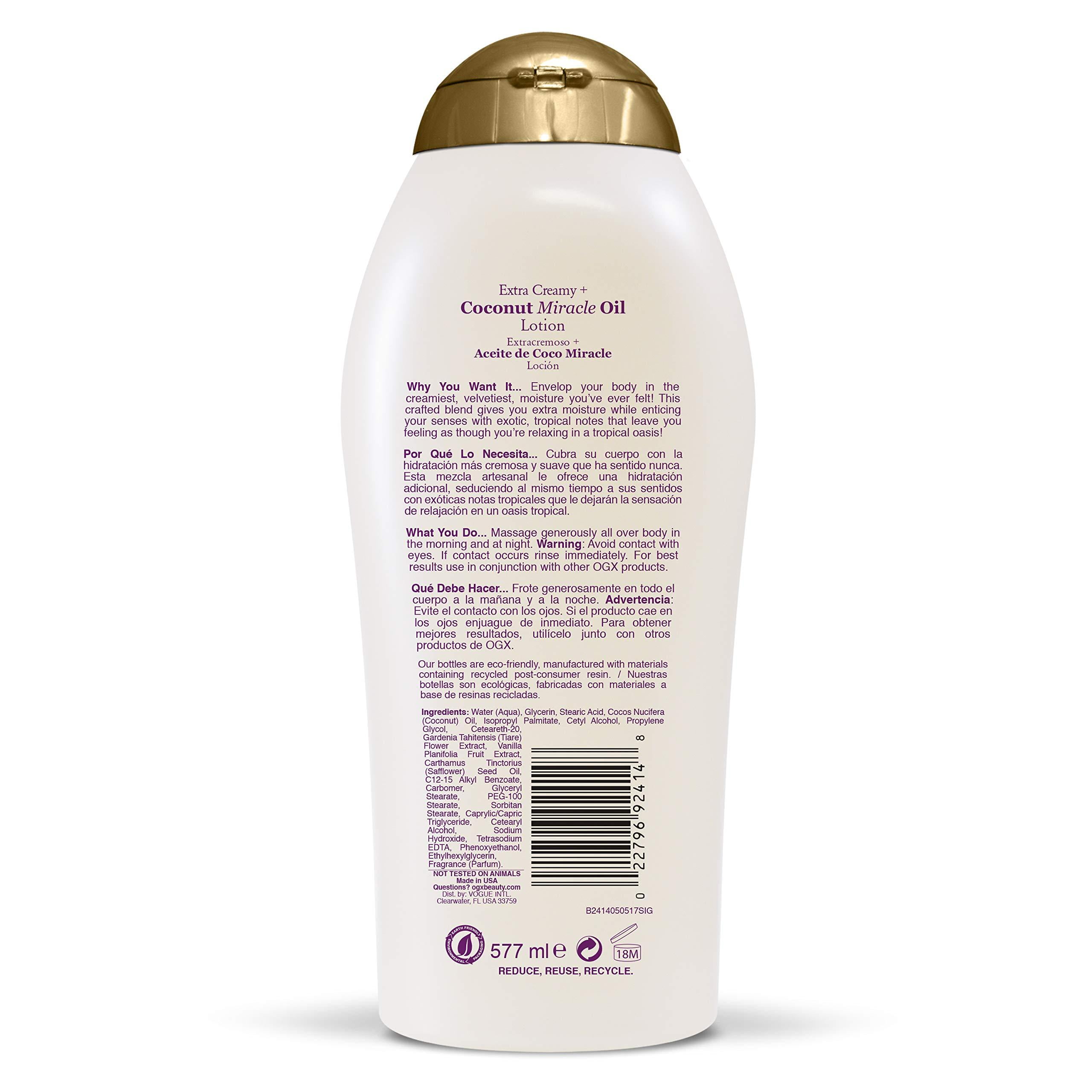 coconut miracle oil lotion walmart