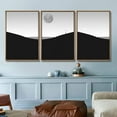 thumbnail image 2 of IDEA4WALL 3 Piece Framed Canvas Wall Art for Living Room, Bedroom Nordic Simple Style Canvas Prints for Modern Home Decoration Ready to Hang, 2 of 4