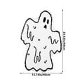 thumbnail image 3 of PALIFEUR Halloween Door Mat, 17"x30" Dirt Trapping Door Mat Indoor Entrance, Washable Non-Slip Front Door Mat Outside Entrance, Halloween Ghost Shape Doormat for Holiday Party Decorations, 3 of 6