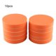 thumbnail image 1 of JUSPOCKET 10 piezas de 6" (150 mm) Kit de almohadillas de pulido y encerado con esponja para pulidora de automóviles, color naranja, 1 of 11