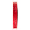 thumbnail image 3 of Offray Ribbon, Red 3/8 inch Center Stitch Grosgrain Ribbon for Sewing, Crafts, and Gifting, 12 feet, 1 Each, 3 of 7