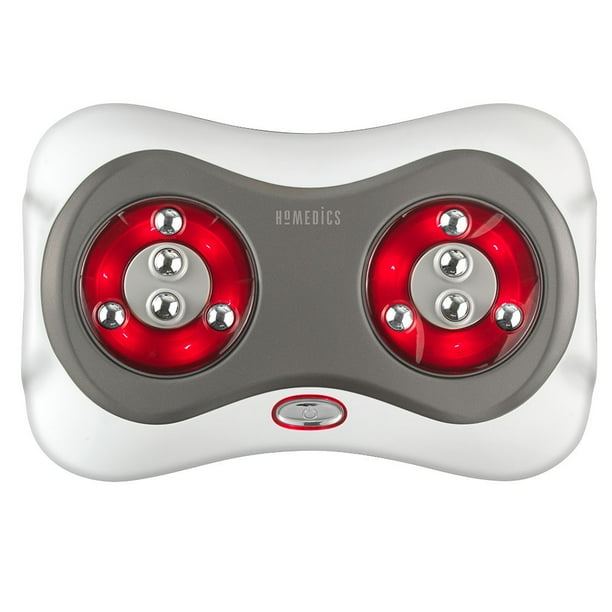 HoMedics Deluxe Shiatsu Foot Massager with Heat, 10 Nodes FMS-150H