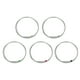 thumbnail image 1 of 5 piezas de cuerdas de bajo con punta de bola de colores G D A E B 5 notas Accesorio de instrumento de metal, 1 of 10