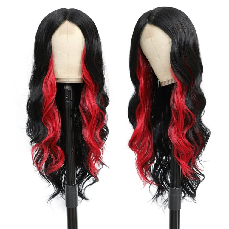 Highlight Wig Body Wave Lace Front Wigs For Woman Small Lace Frontal Wig Colored WigsP1B RD 28 Walmart