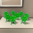 thumbnail image 4 of tasrioml 1/2/3/4/5Pcs 3D Printed Muscle Frog Statue PLA Green Frog Figurine Home Office Desktop Decoration Ornament Fitness Enthusiasts Gift, 4 of 8