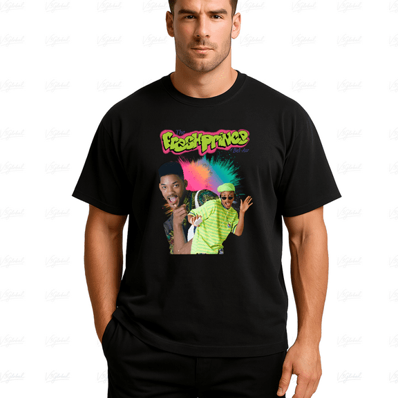 New Edition Fresh Prince of Bel-Air 90s Music TV Show Unisex T-Shirt, up to Size 5XL