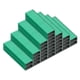 thumbnail image 1 of Grapas Uxcell para Grapadora, 2 Paquete de Grapas Estándar 26/6 de 1/4 de pulgada de Longitud para Suministros de Oficina, Verde, 1 of 6