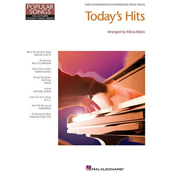 Pre-Owned Today's Hits: Hal Leonard Student Piano Library Popular Songs Series, 9781423408321, 1423408322, Paperback,