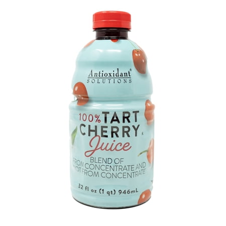 Antioxidant Solutions 100% Pure Tart Cherry Juice, 32 fl oz