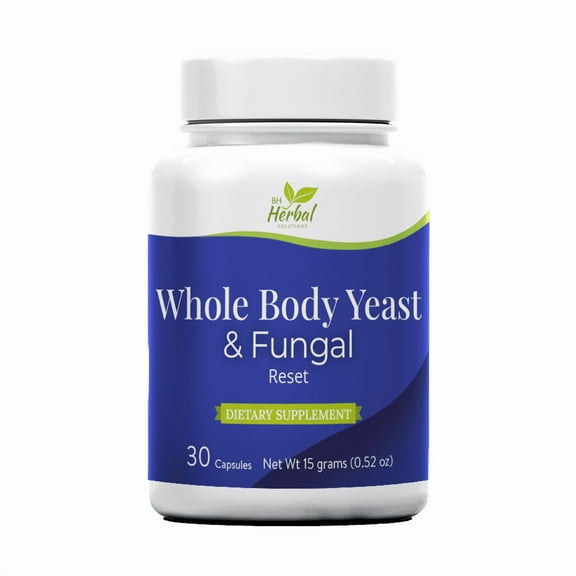 Fungal Balance Natural Herbal Supplement for Whole Body Yeast Reset