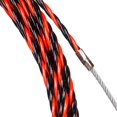 thumbnail image 3 of Electrician's Needle 10m Electric Wire Extractor 6.5mm Diameter Electric Wire Extractor Kit, Flexible Spiral Steel Retractable Installation Extension, 3 of 5