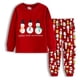 thumbnail image 3 of Pijamas navideños de algodón para niños y niñas, ropa de dormir con estampado, 3 of 4