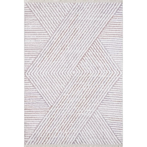 BY COCOON Area Rug 4'x6' | Rugs for Living Room Rugs for Bedrooms Area Rugs Washable Rug (120 Cm x 180 Cm)