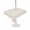 Off-White, variant on Outdoor Tablecloth with Umbrella Hole for Patio/Picnic/Party/Camping, Blue Floral Waterproof Table Cloth Rectangle Table Cover Washable, Spring Flowers Pattern Plants Simple Vintage (60"x 84")