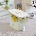 thumbnail image 5 of 3.9L (1 Gallon) Beverage Dispenser with Spigot â Leakproof Iced Juice & Water Dispenser for Fridge, Parties, Restaurants â Drink Container with Lid for Lemonade, Tea, Bar & Kitchen Use, 5 of 6