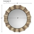 thumbnail image 3 of Uttermost Gotham U Antique Silver Mirror, 3 of 4