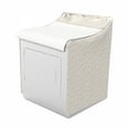 thumbnail image 2 of Abstract Washer Cover, Repeating Circles or Round Blots in Monochrome Soft Tones, Decorative Accent for Laundromats, 29" x 28" x 40", Eggshell Pale Tan, by Ambesonne, 2 of 3