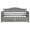 Gray, variant on White Wooden Twin Size Daybed with Trundle Bed