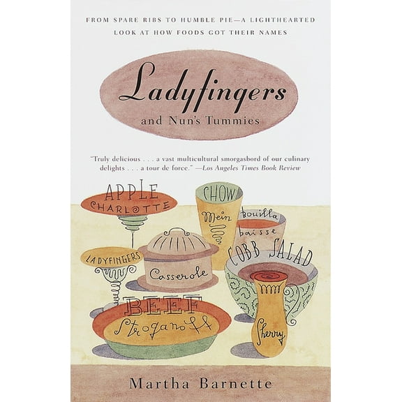 Ladyfingers and Nun's Tummies: From Spare Ribs to Humble Pie--A Lighthearted Look at How Foods Got Their Names, (Paperback)
