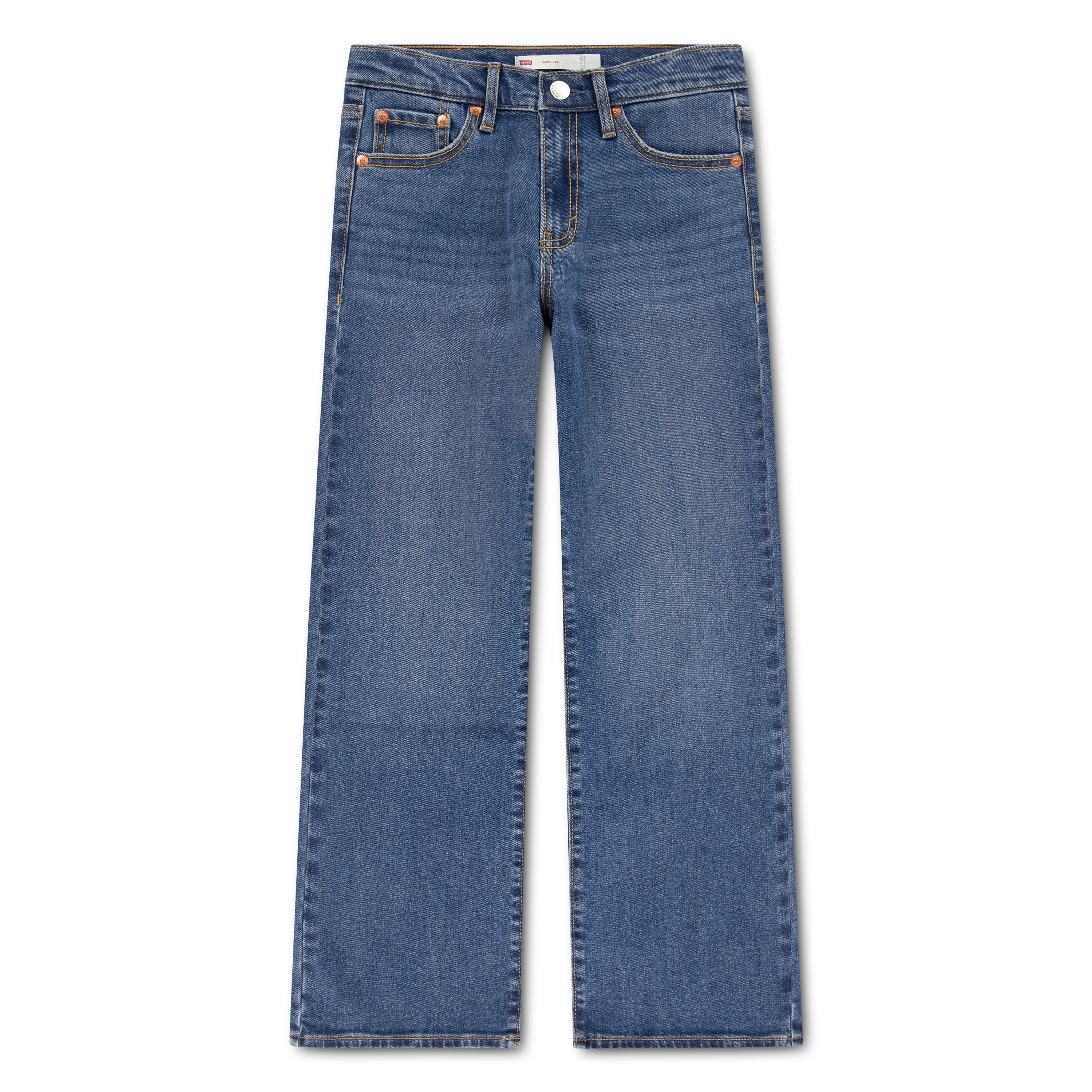 Levi Girls Wide Leg Denim Jean, Sizes 7-16