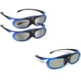 thumbnail image 2 of Paquete De 2 Gafas Con Obturador Activo Dlp-link Gafas 3d Recargables Por Usb, 2 of 5
