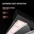 thumbnail image 2 of Lámpara LED de cultivo Spider Farmer G1500, 150 W, 60 x 60 cm, espectro completo, 2 of 9