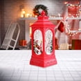 thumbnail image 3 of Linternas navideñas, pequeñas lámparas retro portátiles con pilas Luces nocturnas de Papá Noel Lámpara Vela LED Mesa Decoraciones de habitaciones de Navidad, 3 of 5