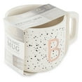 thumbnail image 3 of Thyme & Table 13.5 fl oz Monogram B White Speckled Stoneware Mug, 3 of 6
