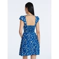 thumbnail image 3 of Scoop Women's Square Neck Mini Dress, Sizes XS-XXL, 3 of 5